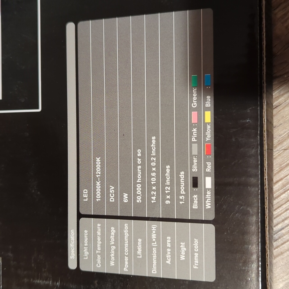 Led adjustable illuminated teaching light box - Picture 3 of 10